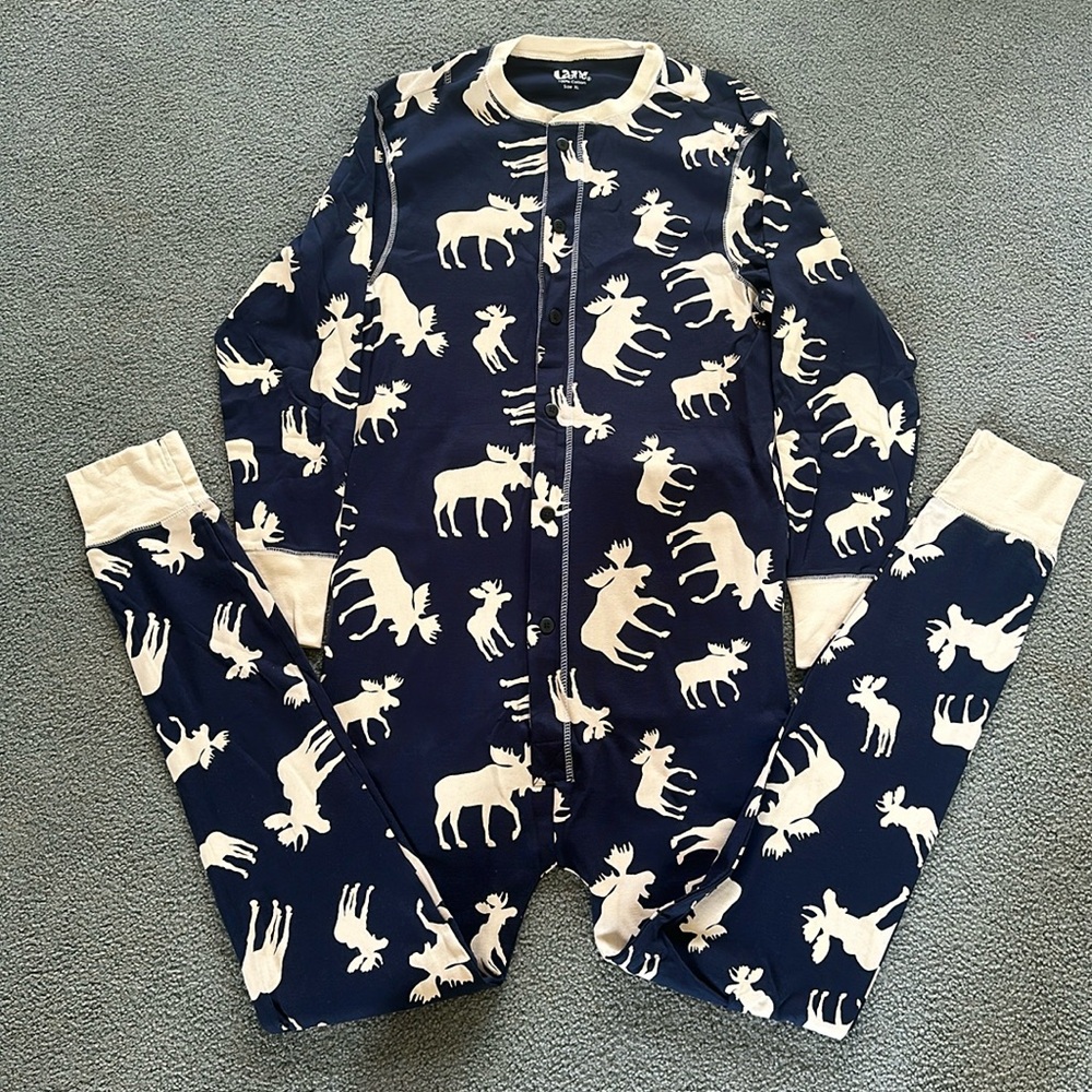 LAZY ONE one piece PJs